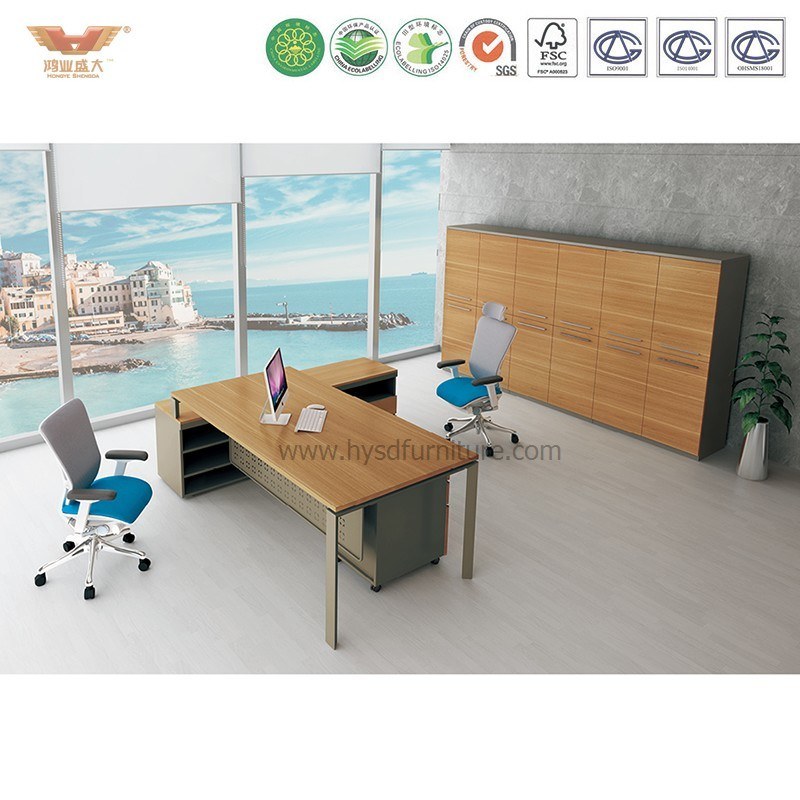 Modern Office Furniture L Shape Executive Desk (JOINER ED26)