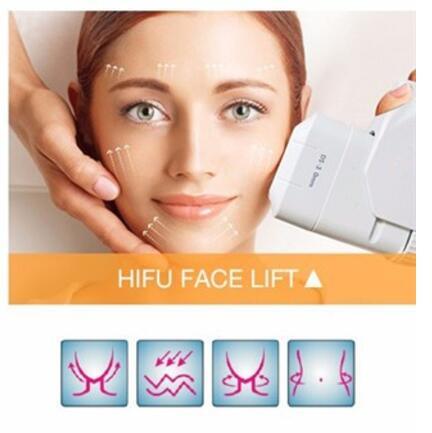Portable Hifu Face Lifting and Body Fat Removal Machine