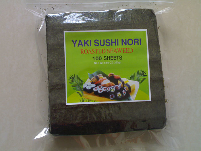 100 Sheets Roasted Nori Sheet