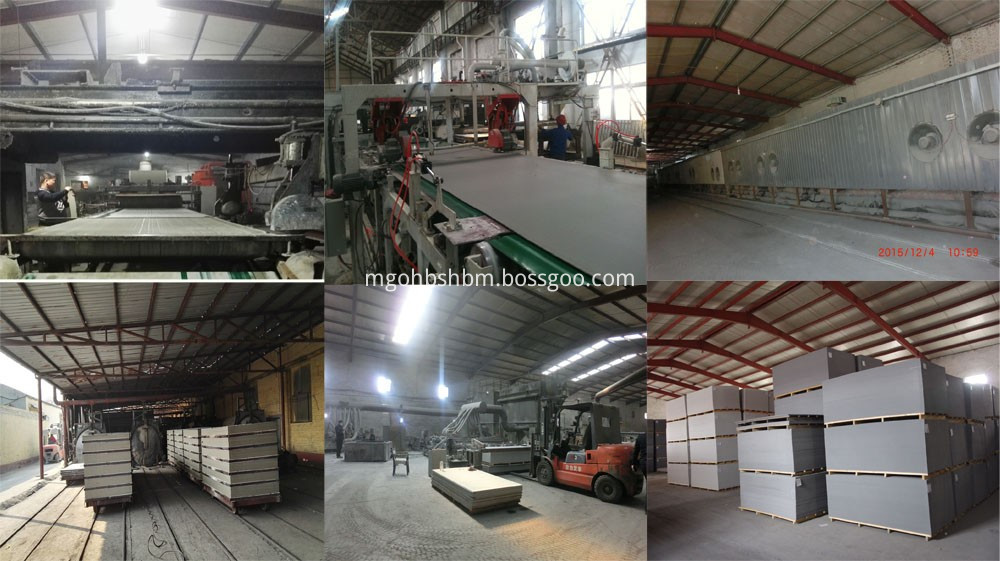 Ударопрочный огнестойкий внешний волокнистый цементный щит Impact-Resistant Fireproofing External Fiber Cement Board