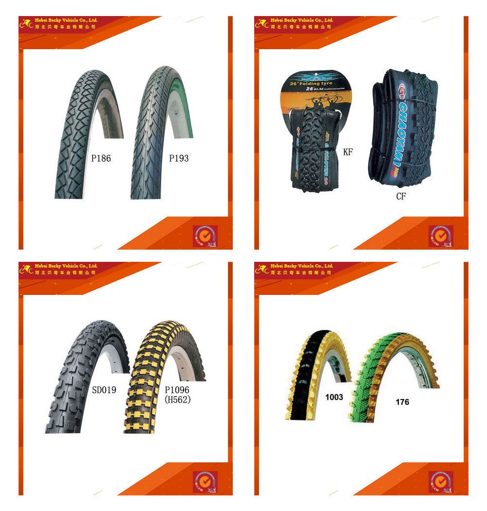 Rubber Solid Variable Sizes Bike Tire/Tyres (BT-035)