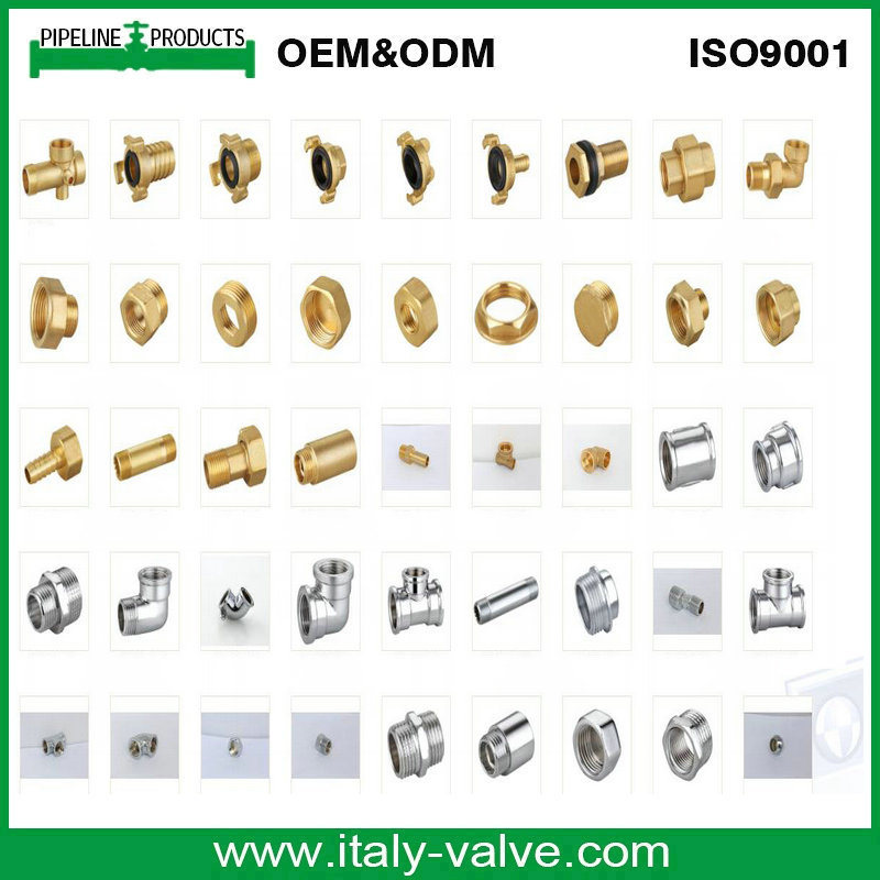 OEM&ODM Quality Brass Forged Hex Nut/Fitting Nut (AV70010)