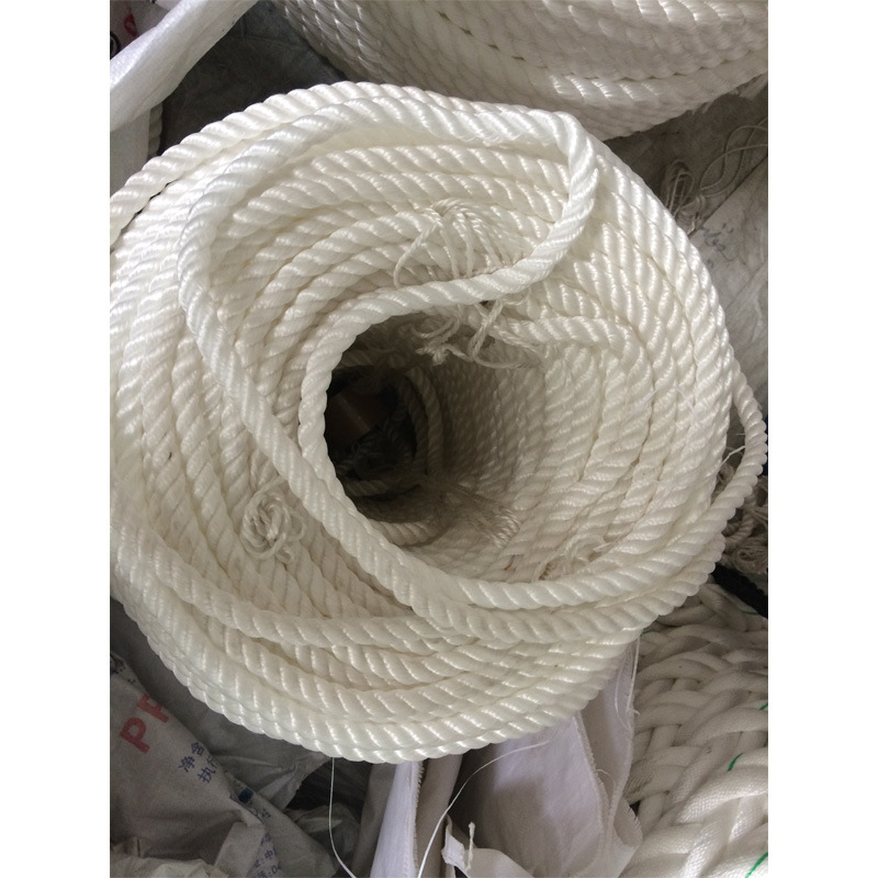 3 Strand Polypropylene Filament Rope Mooring Rope Nylon Rope