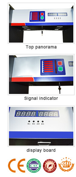 Six Zones High Sensitivity Walk Through Metal Detector Alarm System