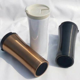 Custom Stainless Steel Insulated Vacuum Travel Mug with Cover