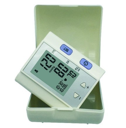 Wrist Watch Finger Blood Pressure Monitor, Sphygmomanometer