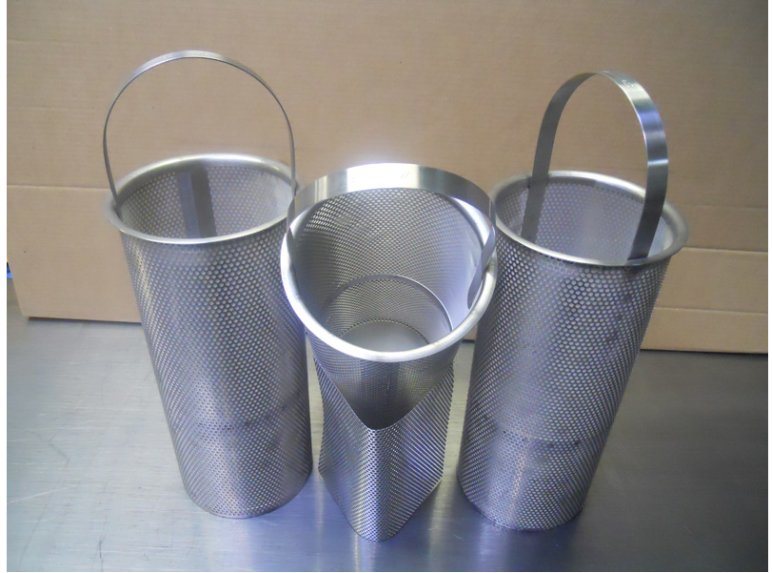 304 316 Stainless Steel Wire Mesh Filter Tube/ Basket/Cylinder