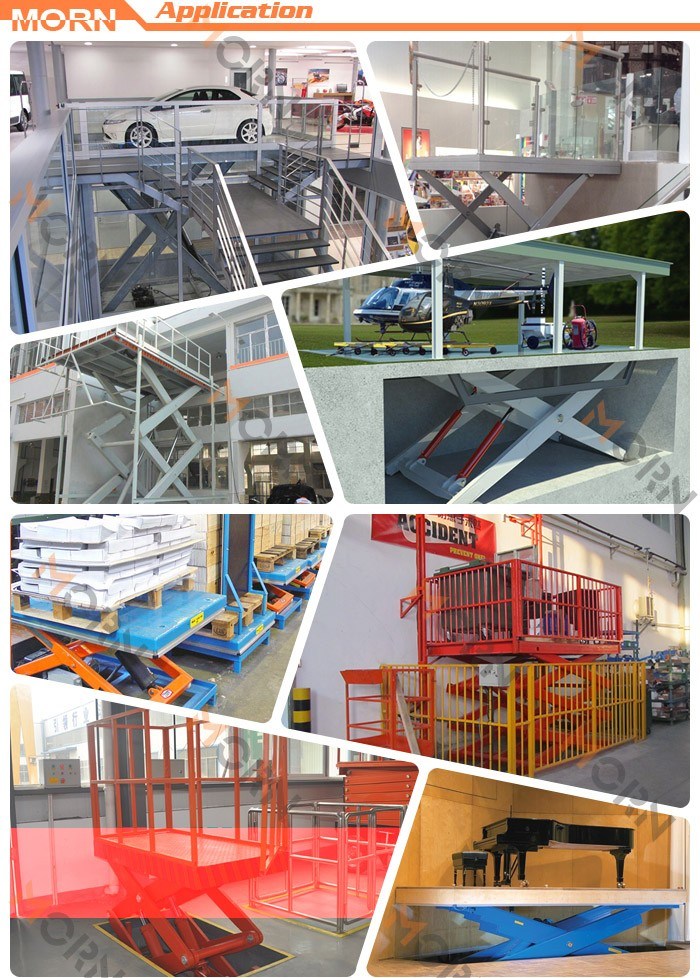 1.5ton Hydraulic Scissor Lift Platform