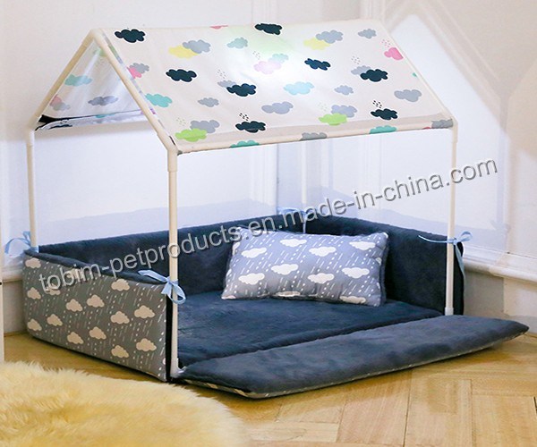 Sunshade Dog Tent House Detachable Pet Bed Cats House