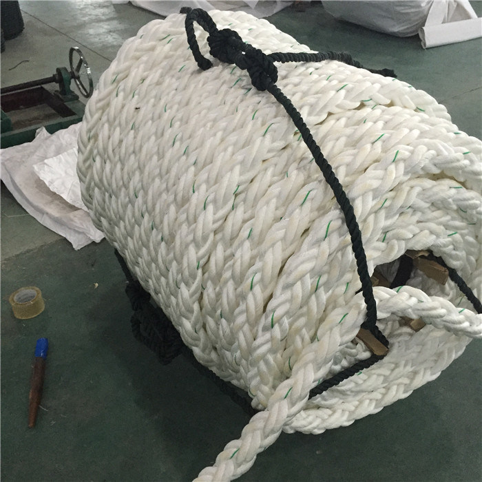 8-Strand Polypropylene Rope Mooring Rope PP Rope PE Rope