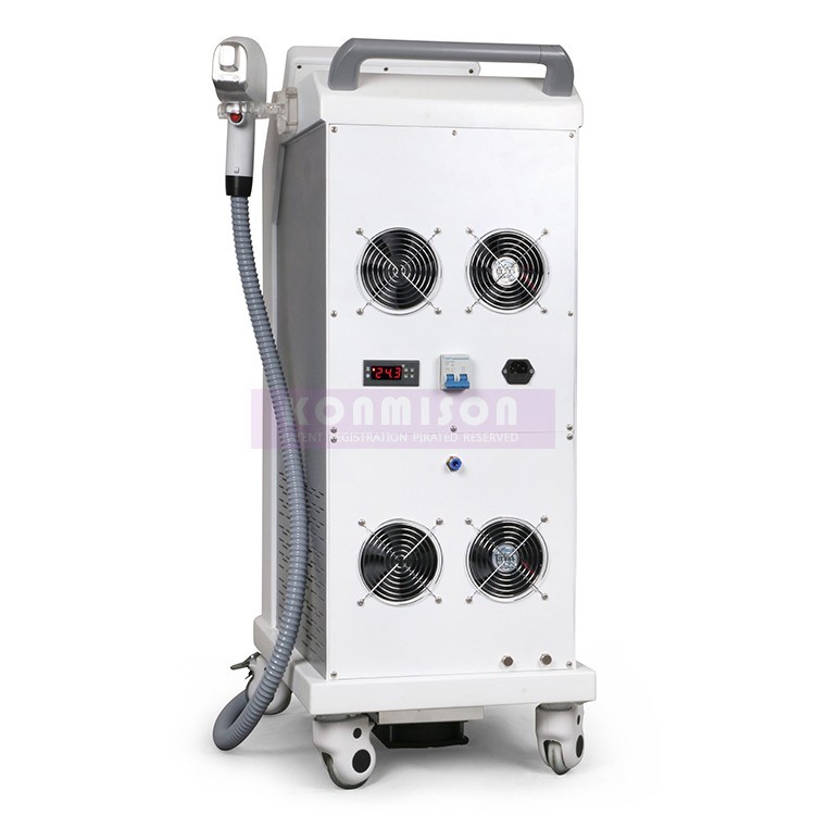 Vertical 808nm Permanent Hair Removal Diode Laser Machine