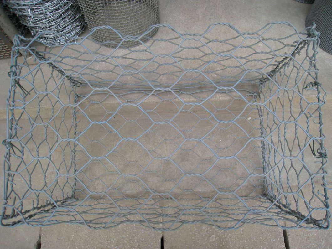 Hexagonal Wire Mesh Gabion Boxes for Stone Cage