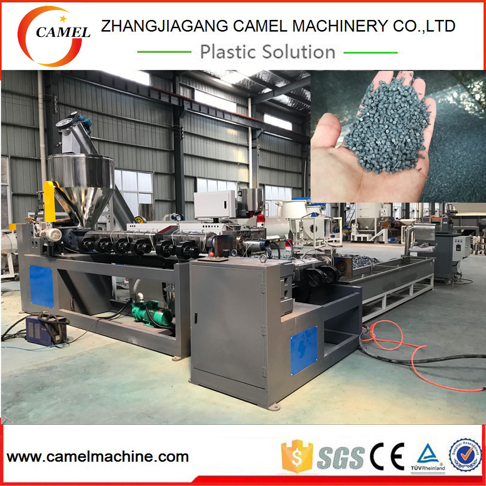 Twin Screw Extruder Pelletizing Machine for Plastic Film Recycling