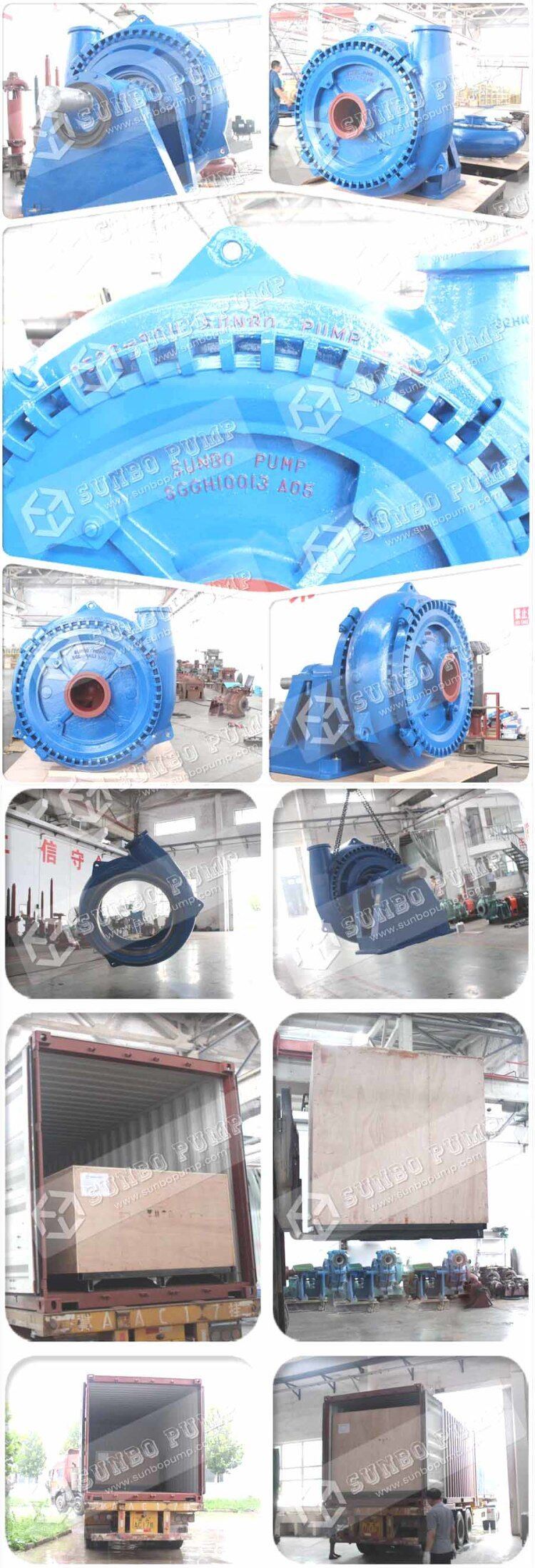 Root Vegetable Handling Sand Suction Dredge Gravel Pumps