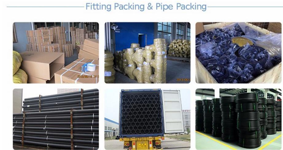 PE Plastic Hose Fittings Using in Piping