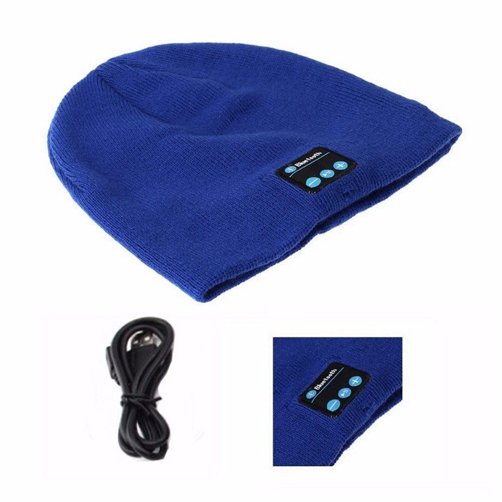 Wholesale Wool Knitted Beanie with Bluetooth Custom Logo