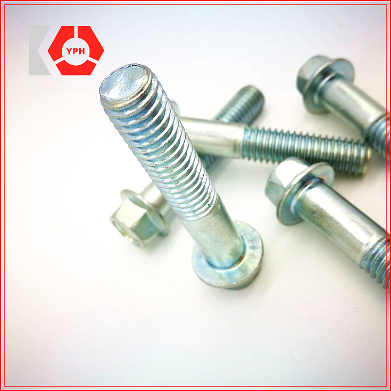 DIN 6921 Full Thread Hex Flange Bolts M12