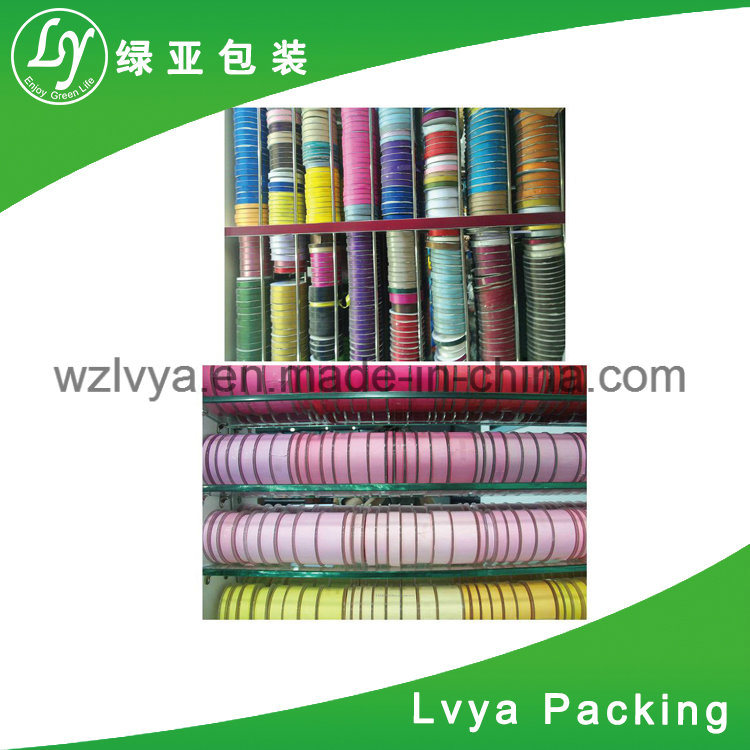 Personalized Printing Satin Silk Cotton Cloth Custom Printed Grosgrain Ribbon with Logo