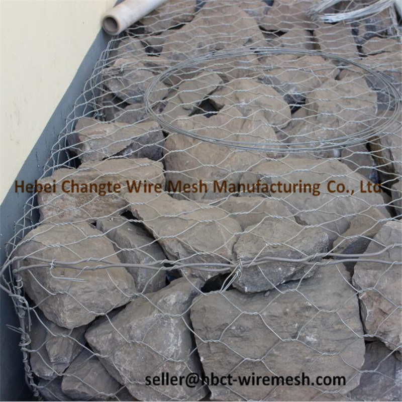 PVC Coated Gabion Box / Galvanized Gabion Mattress