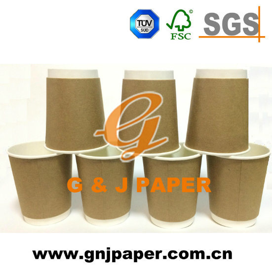 Logo Printed Disposable Customized Export 8oz Paper Cups for Hot Coffee