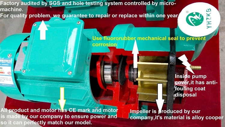 4kw Liquid/Water Ring Vacuum Pump for Medical and Pharmaceutical Industry