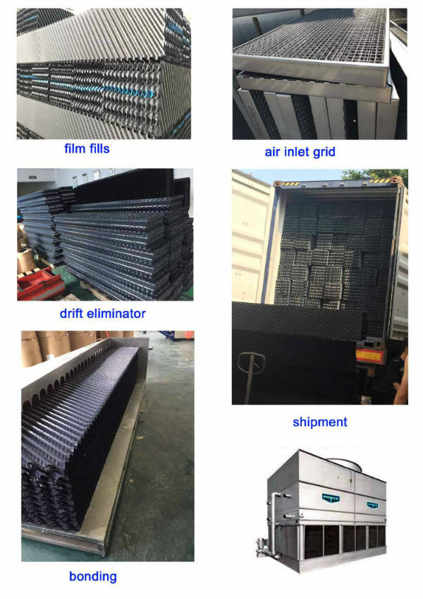 Evapco Cooling Tower Fills / Drift Eliminators / Air Inlet Grid