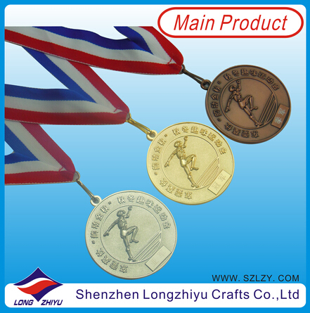 Custom Shaped Medal Sports and Metal Medallion Supplier in China