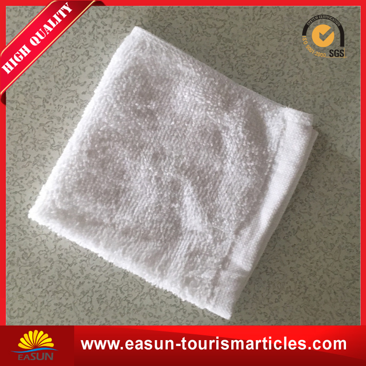 Disposable White Cotton Towel for Airline Use