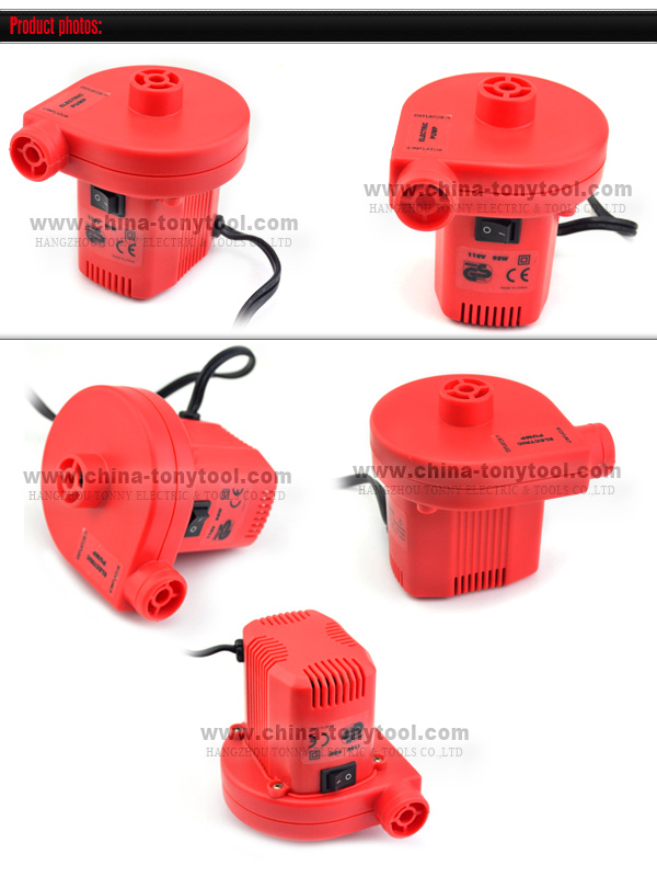 Quick-Fill AC Electric Air Pump, 12 Volt