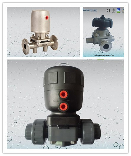 Sanitary Diaphragm Valve, Tank Bottom Valve, 3 Way Diaphragm Valve