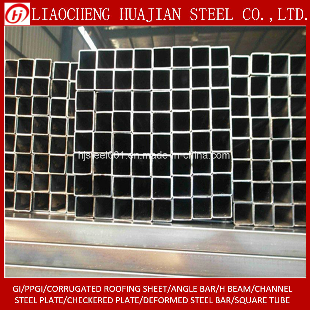 S235jr Pre/Hot Dipped Galvanized Welded Rectangular/Square Steel Pipe/Tube/Hollow Section