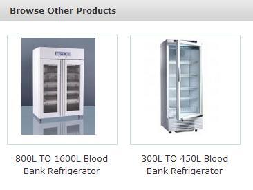 China Super Manufacture Blood Bank Refrigerator (can be OEM)