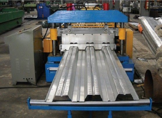 New Products Hydraulic Steel Profile Decking Floor Roll Forming Machine