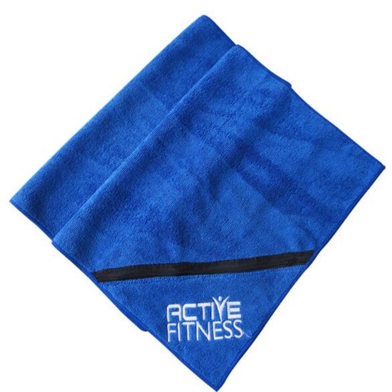 Microfiber Terry Sports Towels Gym Towels with Embroidery