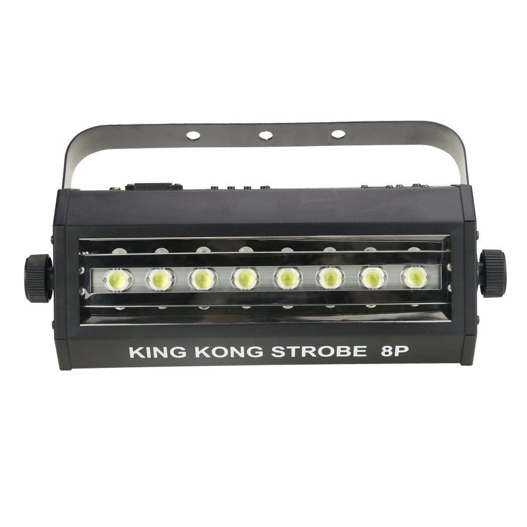 Kingkong 8PCS*25W LED DMX512 RGB Stage Strobe Light