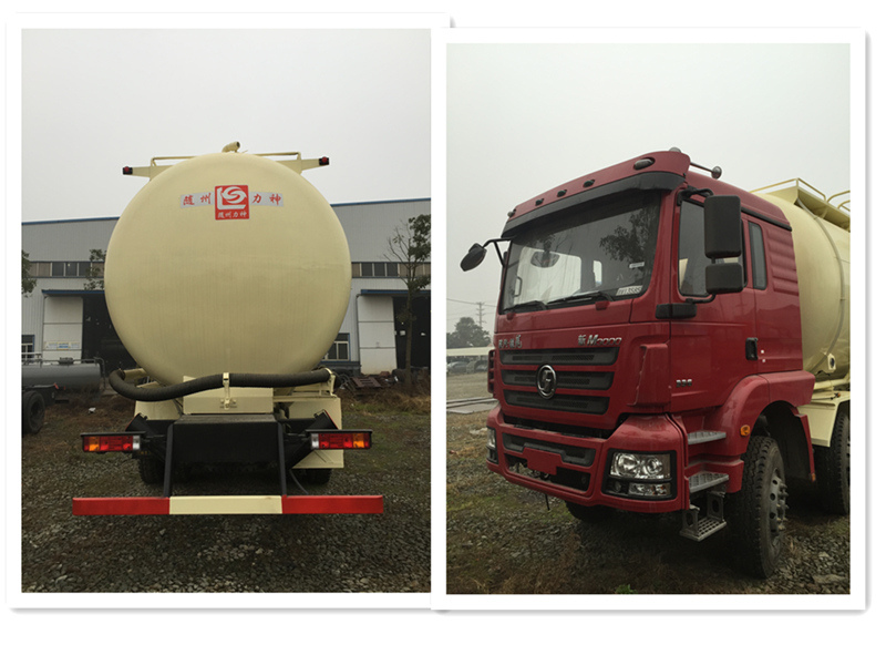 Hanging Type Air Compressor Bulk Cement Tank Truck