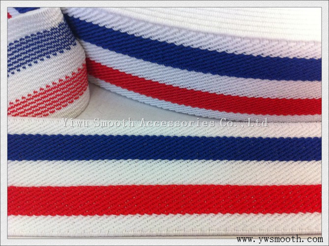 Fashion Multicolor Woven Wide Elastic Band Use for Clothes Accessories