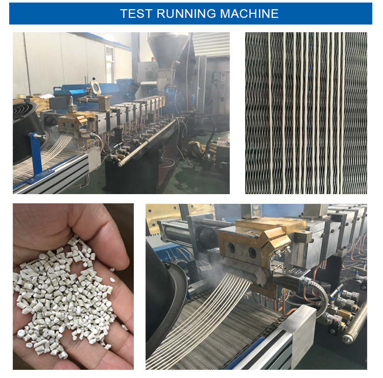 Air Cooling Strand Pelletizing Twin Screw Extruder for High Filler