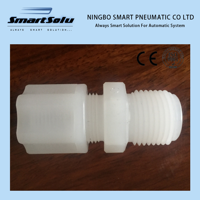 Plastic Material PVDF Compression Fittings