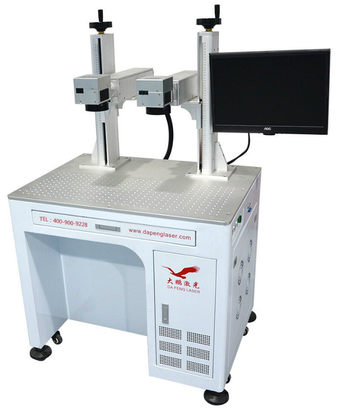 Multiple Head Laser Marking Engraving Machine.