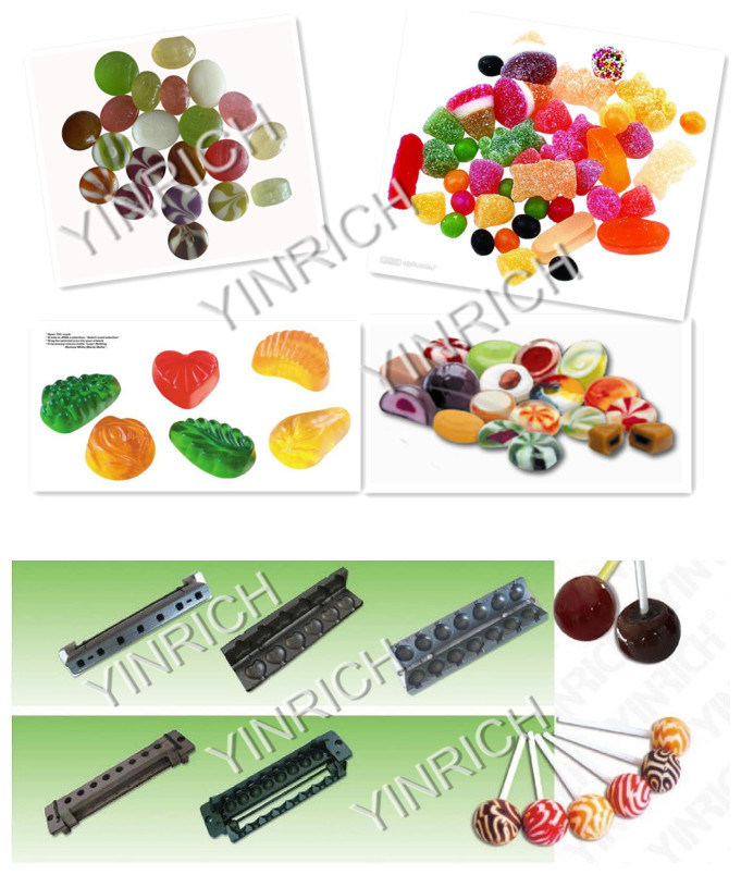 Lab Use Multi Function Candy Machines Small Capacity Candy Depositing Line with Jelly, Toffee, Hard Candy, Lollipop Machines (GD50)