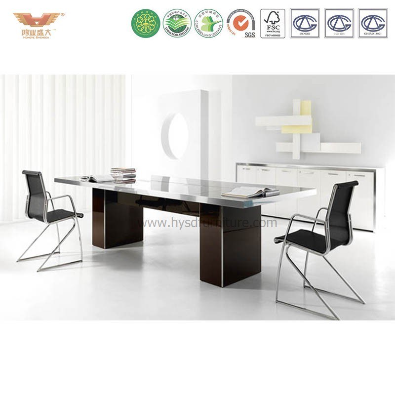 Modern Popular Office Furniture Wooden Meeting Table (HY-M04)