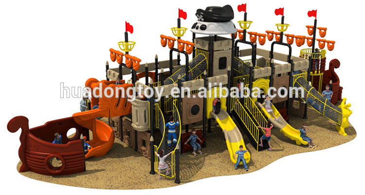 Most Popular Children Outdoor Playground Plastic Slide