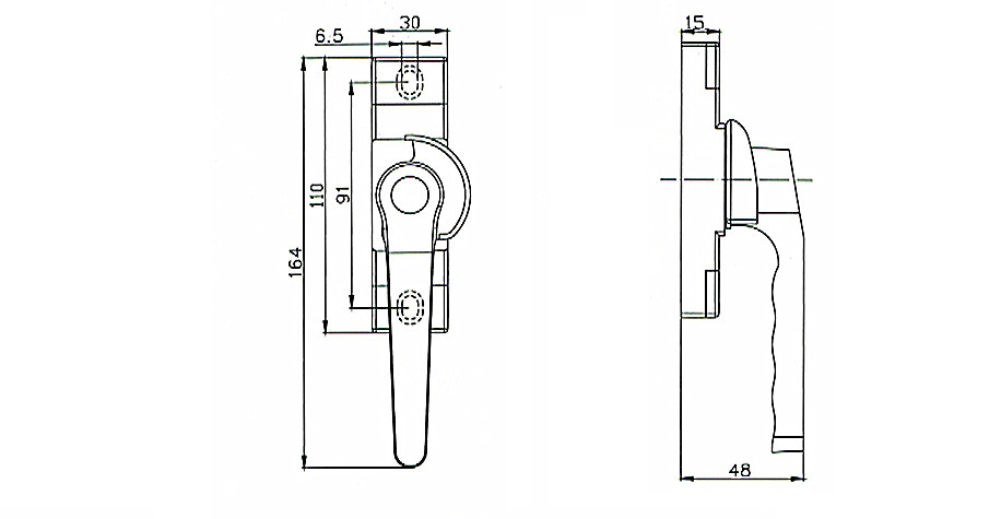 Hot Sale High Quality Zinc Alloy Security Door Lock with for Factory Price