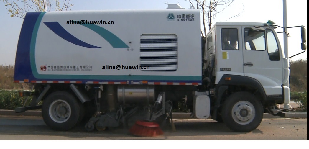 HOWO Road Clean and Sweeper Truck