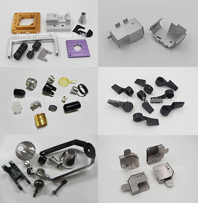 Precision CNC Machining Part Industrial Machinery with Color Anodizing