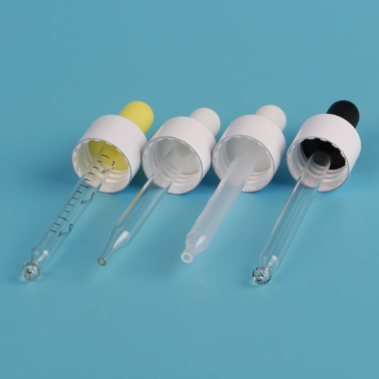 Aluminum Dropper Pipette 18/410 and 20/410, Cosmetic Dropper for Essnetial Oil