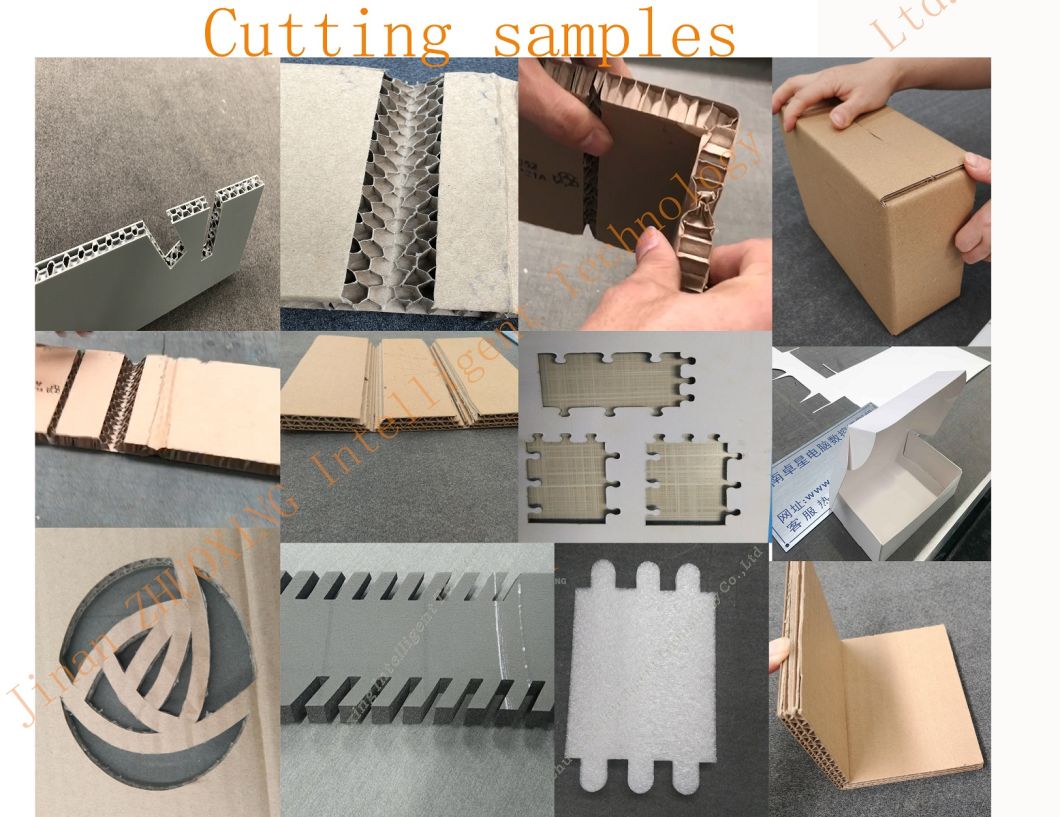CNC Digital Box Cutting Machine for Corrugated Grey Board, Carton, Cardboard Sample Cutting Cutter Plotter Flatbed with Ce