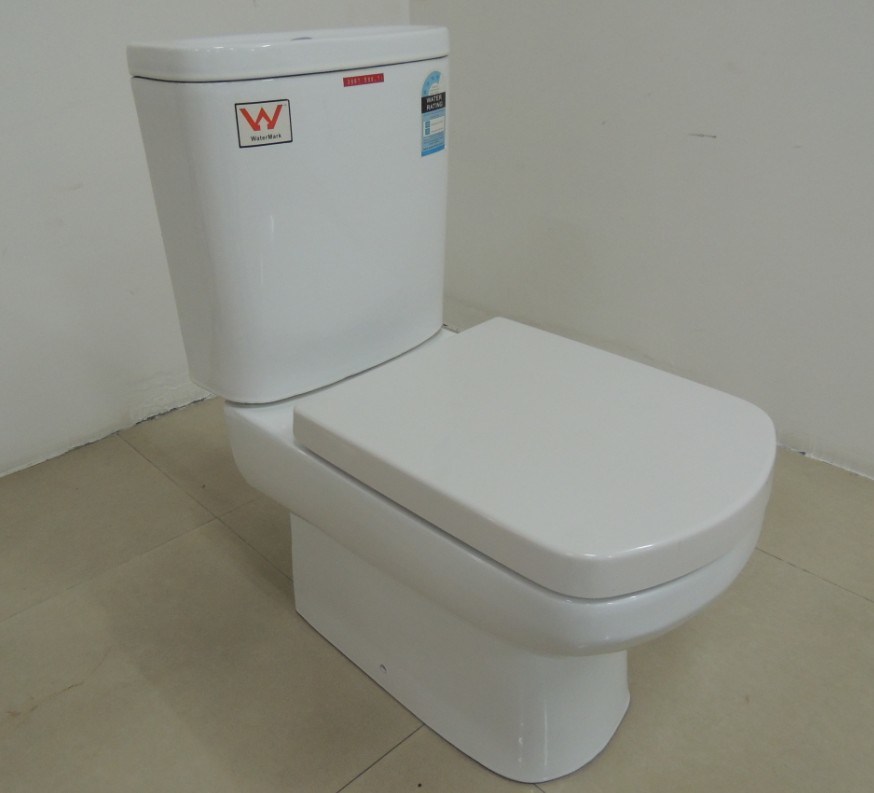 China Bathroom Washdown Two Piece Back Inlet Toilet Sanitary Ware (3887)