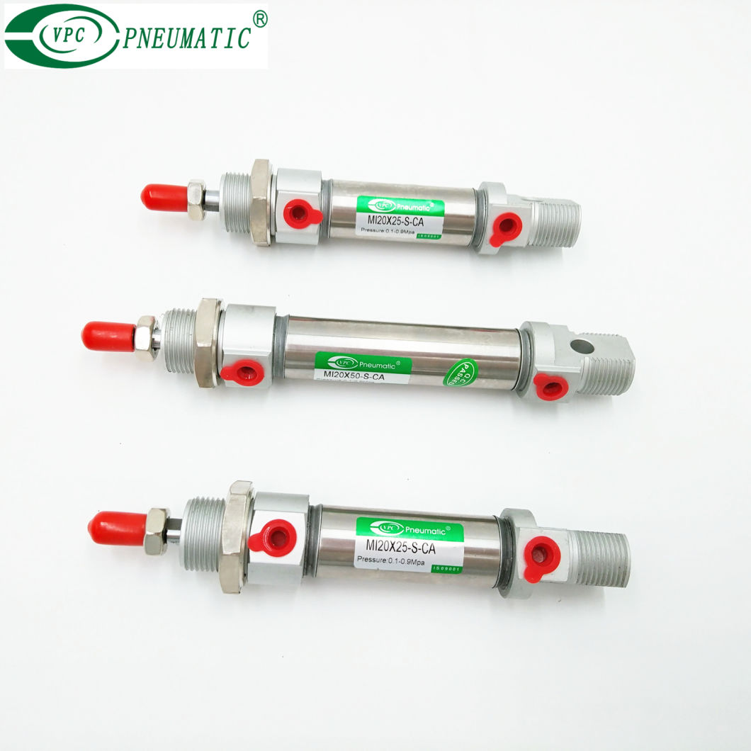 ISO6432 Mini Pneumatic Cylinder Dsnu Stainless Steel Cylinder